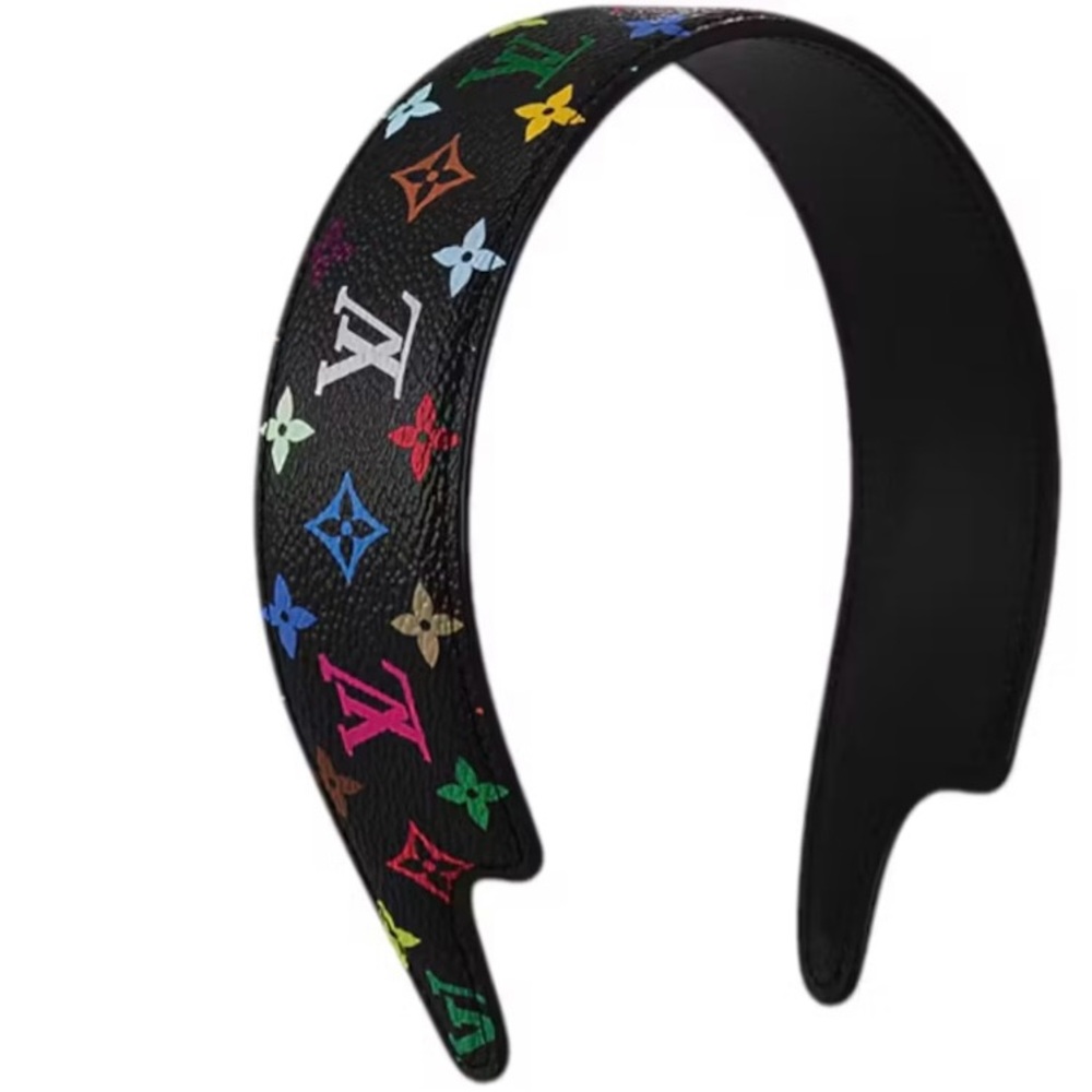 Sold-Louis Vuitton Black X Murakami  Headband - 20th Anniversary-